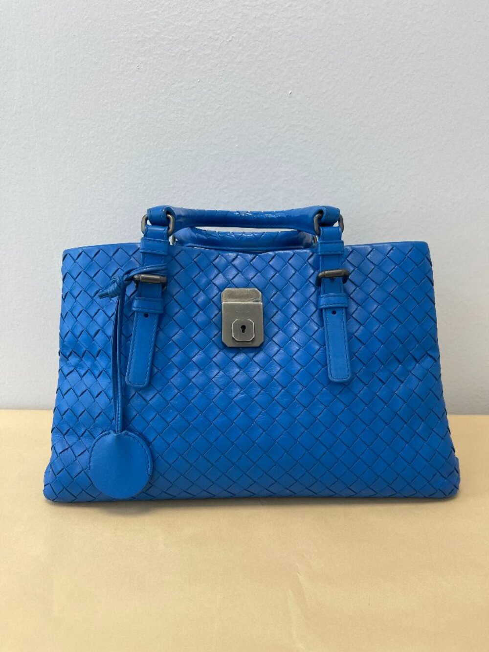 Bottega Veneta Roma Bag Intrecciato Nappa Leather Small - Preowned